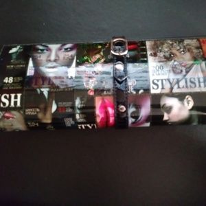 Pre-owned Magazine Clutch Purse